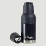 12oz Black Can Cooler Bottle Top