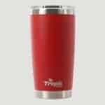 20oz Stainless Steel Double Wall Vacuum Insulated Tumbler, Red