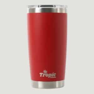 20oz Stainless Steel Double Wall Vacuum Insulated Tumbler, Red