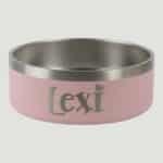 32oz Insulated Pet Bowl engraved