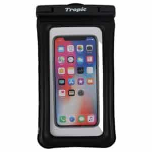 Floating waterproof phone pouch