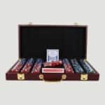 Rosewood 300 Chip Poker Set