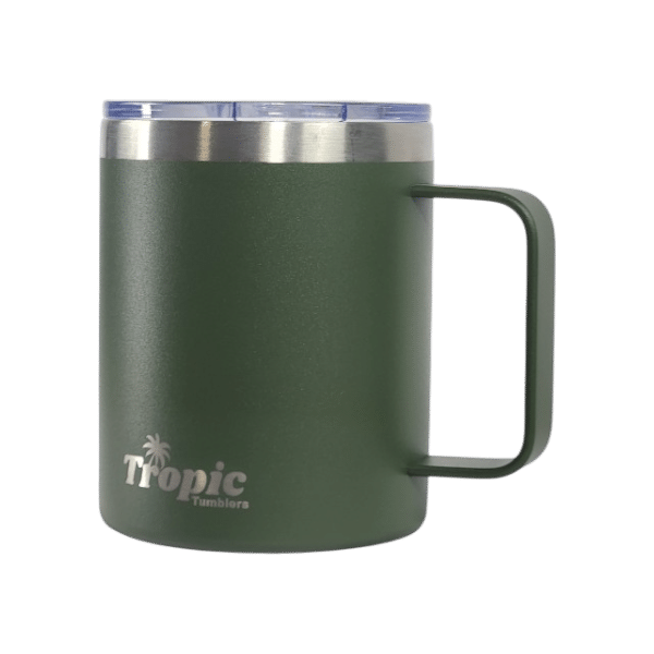 12oz Forest Green Coffee Mug