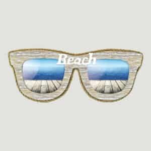 Vintage Beach Sunglass Frames