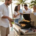 3-Piece Rosewood BBQ Set Background