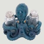 Blue Octopus Salt & Pepper Set