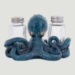 Blue Octopus Salt & Pepper Set