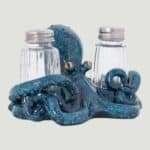 Blue Octopus Salt & Pepper Set