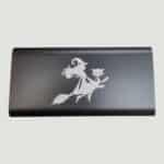 PWR803C - Blue 8000MAH Power Bank & Wireless Anodized Aluminum Charger with USB-C Cord