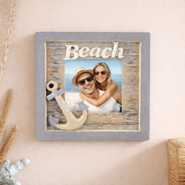 Vintage Beach Frame background