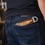 1 1/2" x 7" Leatherette Bottle Opener background