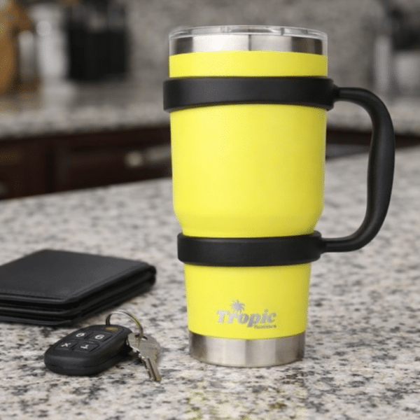 30oz double ring handle background