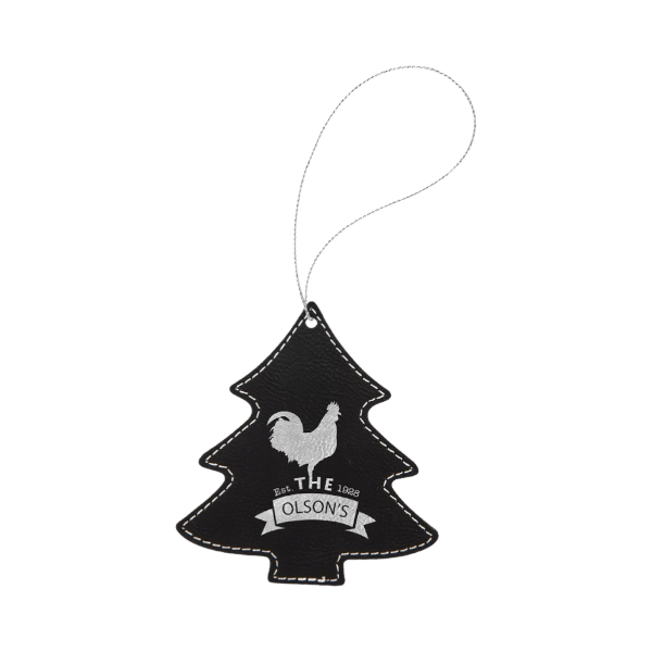 Tree Ornament Black/Silver GFT1112