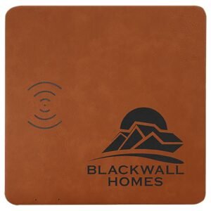 8" x 8" Leatherette Phone Charging Mat