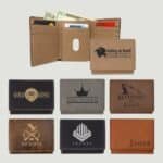 Trifold wallet background