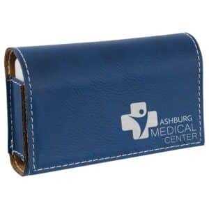 4 3/4" x 3 1/8" Leatherette Pill Case