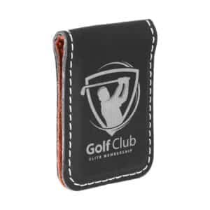 Leatherette Money Clip