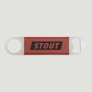 GFT771 - 1 1/2" x 7" Rose Laserable Leatherette Bottle Opener