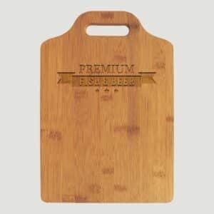 GFT897 - 13 x 9 Bamboo Cutting Board with Handle