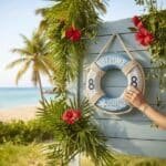 Global Aqua Sky Life Ring Welcome