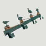 Metal Shorebirds Wall Hooks