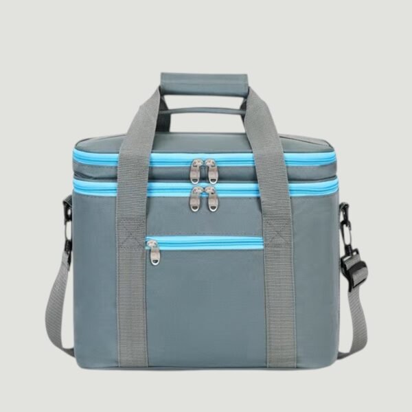 Cooler Beach Bag Tote Grey