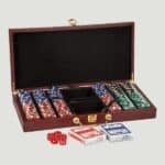 Rosewood 300 Chip Poker Set