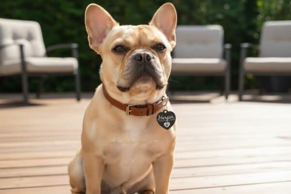 Heart Pet Tag Background