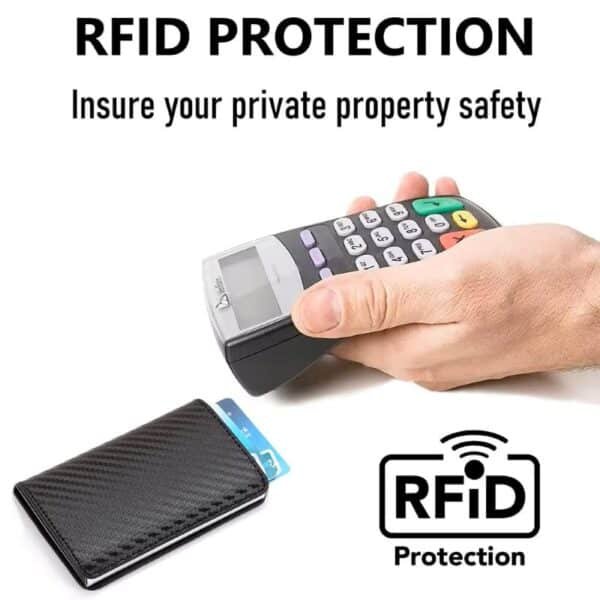 Leather RFID background