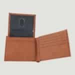 GFT1288 - Rawhide Laserable Leatherette Bi-Fold Wallet w/Flip ID Display