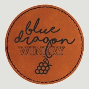 Round Hat Patch Rawhide 3 inch