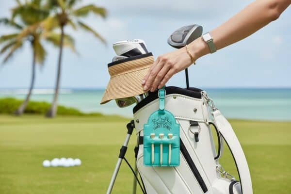 Golf Bag Tee Tag Background