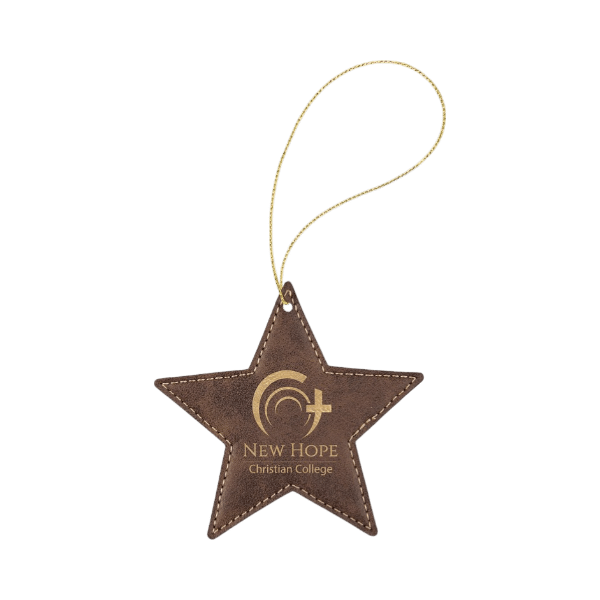 Star Ornament Rustic Gold GFT1068