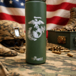 USMC water bottle background