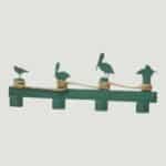 Metal Shorebirds Wall Hooks