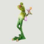 Frog Figurine drinking
