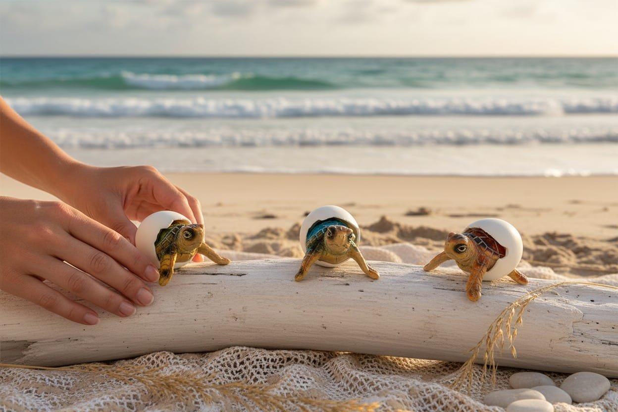 Assorted Baby Sea Turtle Egg