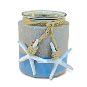 Ocean Breeze Pillar Candle Holder – Nautical Decor