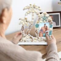 Oceanic Palm Tree Photo Frame 3