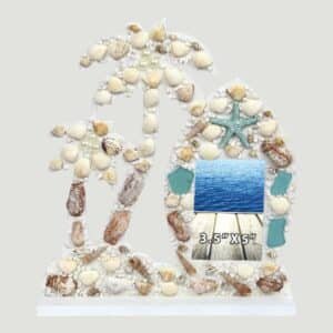 Oceanic Palm Tree Photo Frame