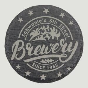 Round Slate Coasters