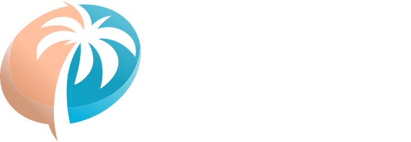 tropicswfl white logo